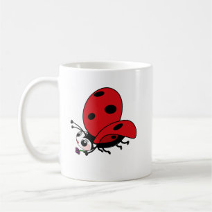Taza De Café Happy Wings Ladybug