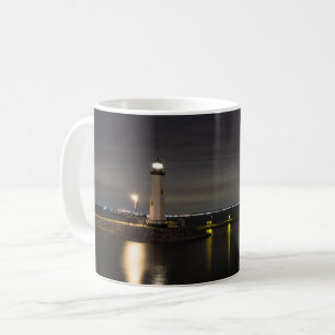 Taza De Café Harbour Rockwall Lighthouse Coffee Mug