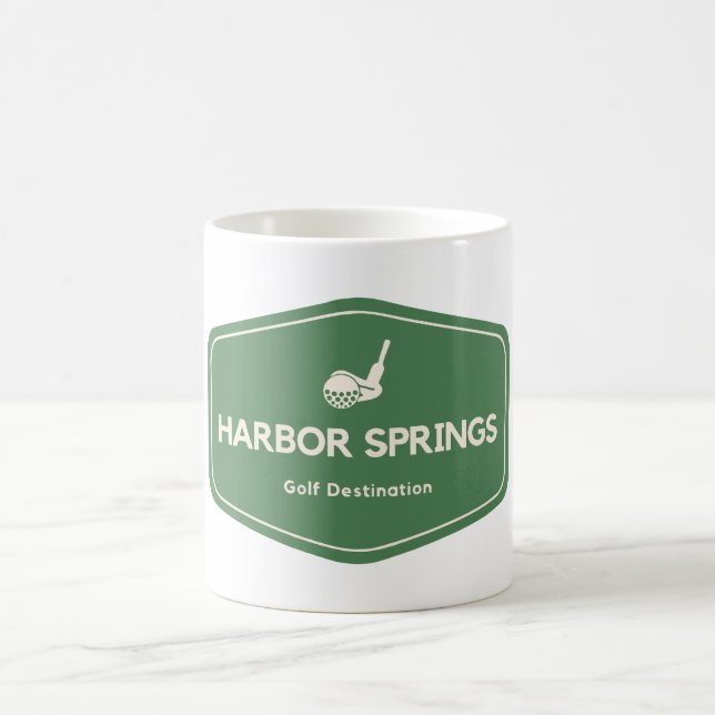 Taza De Café Harbour Springs Michigan Golf Destination (Centro)