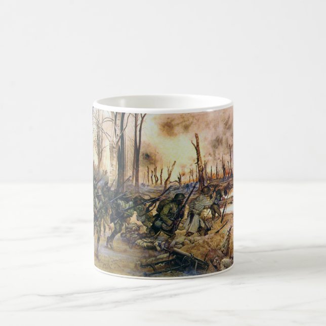 Taza De Café Harlem Hell Fighters Séchault H. Charles McBarron (Centro)
