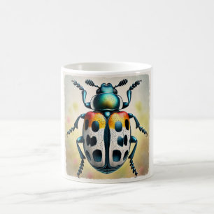 Taza De Café Harlequin Beetle 310724IREF203 - Watercolor