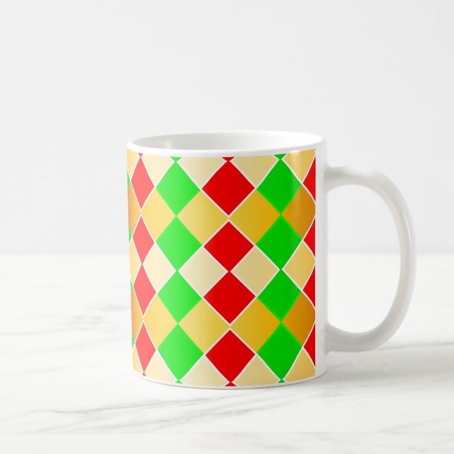 Taza De Café Harlequin del navidad (Derecha)