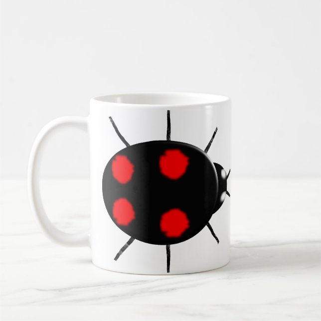 Taza De Café Harlequin Ladybird Mug (Izquierda)
