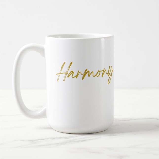Taza De Café Harmony Classic Mug, 15 oz (Izquierda)