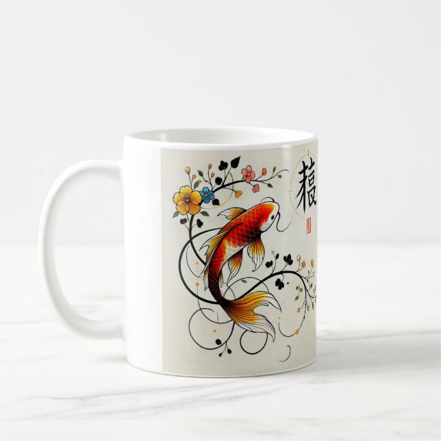 Taza De Café Harmony Koi Mug (Izquierda)