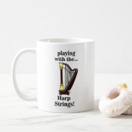 Taza De Café Harp Instrumento Musical Harp