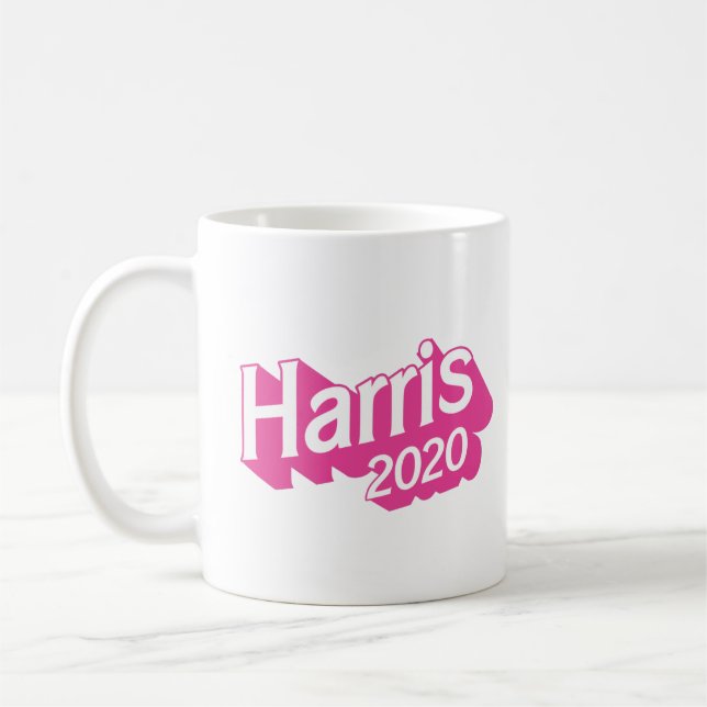 Taza De Café Harris 2020 Orgullo Rosa (Izquierda)