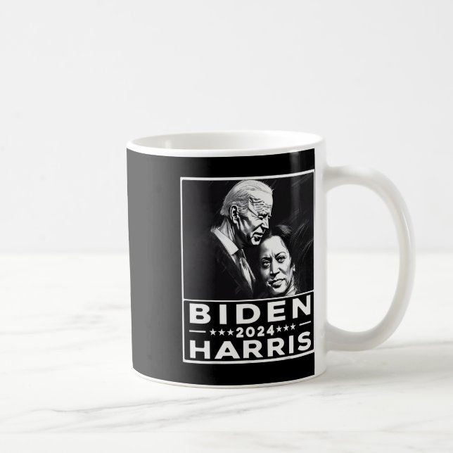 Taza De Café Harris 2024 47th President Election Joe Biden Kama (Derecha)