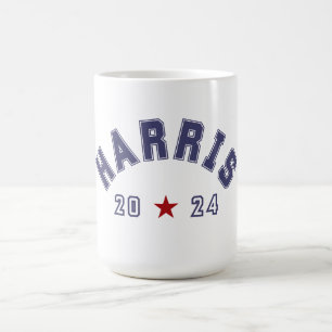 Taza De Café Harris 2024 Athletic Word Art