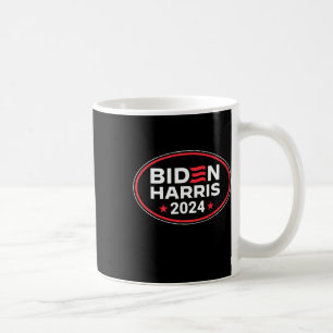 Taza De Café Harris 2024 Bandera estadounidense Joe Biden Kama
