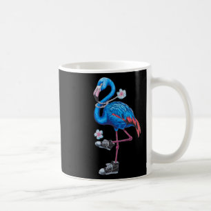Taza De Café Harris 2024 Flamingo Estilo Retro Moderno Con Snea