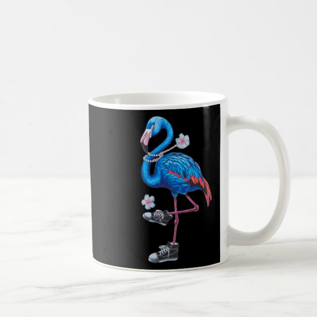 Taza De Café Harris 2024 Flamingo Estilo Retro Moderno Con Snea (Derecha)