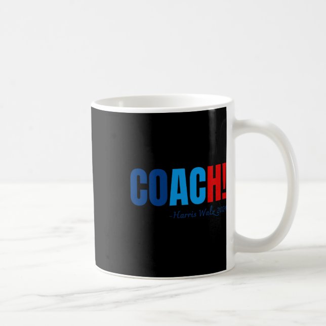 Taza De Café Harris 2024 Tim Wheimer Coach (Derecha)