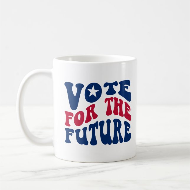 Taza De Café HARRIS 2024 Votación Presidente Kamala Elección De (Izquierda)