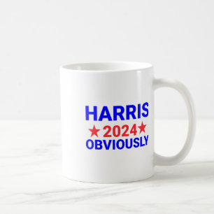 Taza De Café Harris Para Presidente Obviamente 1