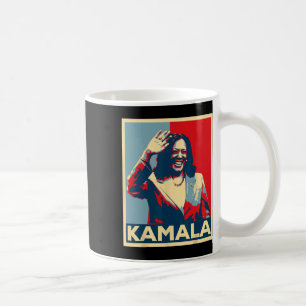 Taza De Café Harris Por El Presidente 2024 Poster Demócrata Har