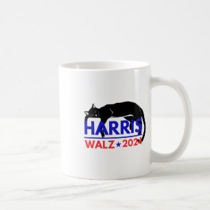 Taza De Café Harris Tim Waltz Harris Waltz 2024 Harris Gato 