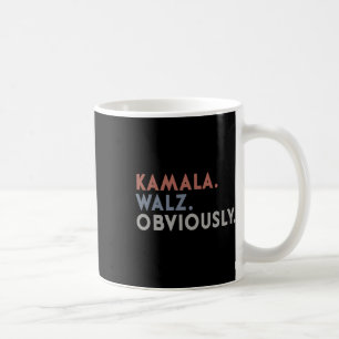 Taza De Café Harris Tim Walz obviamente Vota Harris Waltz 2024