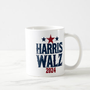 Taza De Café Harris W 2024 Elecciones Kamala Harris Tim Waltz 2