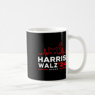 Taza De Café Harris Waltz 2024 Election Harris Tim Waltz Heartb