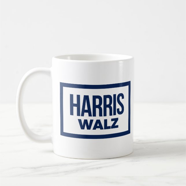 TAZA DE CAFÉ HARRIS WALZ 2024 (Izquierda)