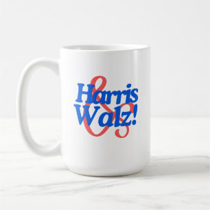 Taza De Café Harris Walz 2024 carrera presidencial por la elecc