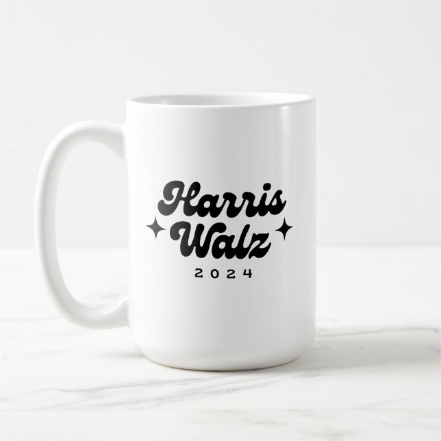 Taza De Café Harris Walz 2024 Mug (Izquierda)