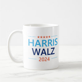 Taza De Café Harris Walz 2024 para presidente