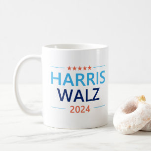 Taza De Café Harris Walz 2024 Presidente