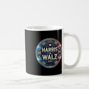 Taza De Café Harris Walz 2024 Presidente de las elecciones pres