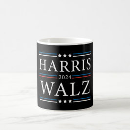 Taza De Café Harris Walz elecciones de 2024