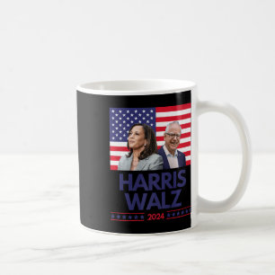 Taza De Café Harris Walz Election Kamala Harris Tim Waltz Ameri
