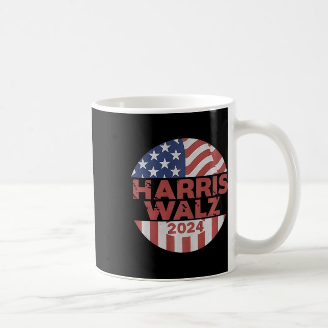 Taza De Café Harris Wheimer 24 Kamala Harris Señora Presidenta  (Derecha)