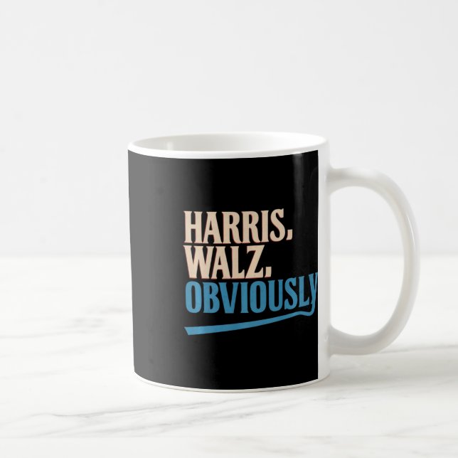 Taza De Café Harris Wheimer obviamente Premium 2024 (Derecha)