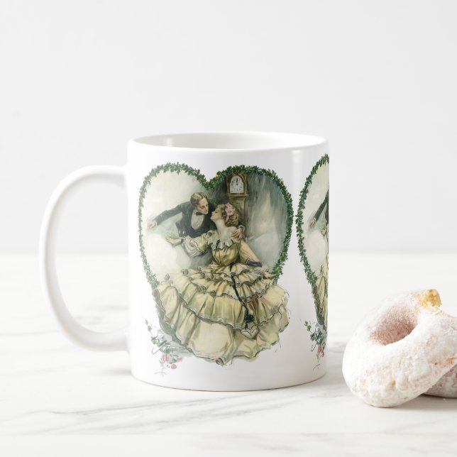 Taza De Café Harrison Fisher, Navidades y Groom (Con donut)
