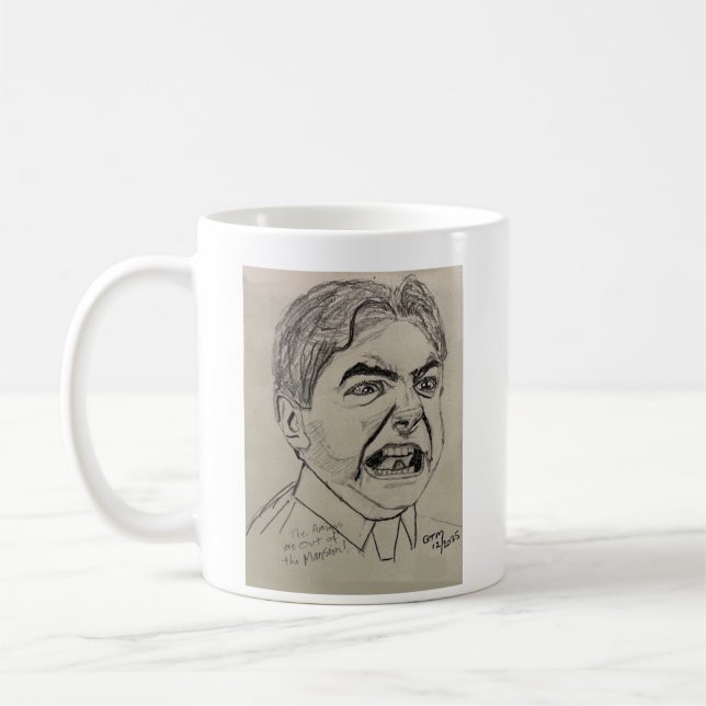 Taza De Café Harry Flugelman (Joe Mantegna) (Izquierda)