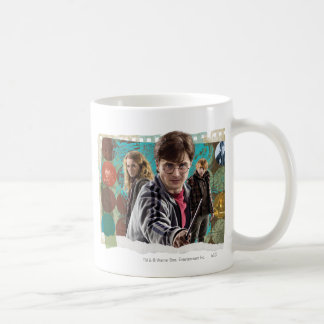 Taza De Café Harry, Hermione y Ron 1