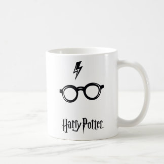 Taza De Café Harry Potter | Cicatriz de Rayo y Gafas