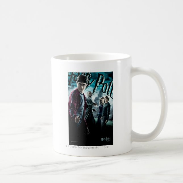 Taza De Café Harry Potter con Dumbledore Ron y Hermione 1 (Derecha)