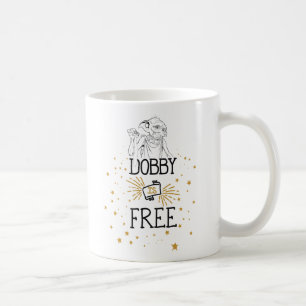 Taza De Café Harry Potter   Dobby Is Free