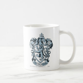 Taza De Café Harry Potter | Escudo de Gryffindor Azul