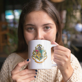 Taza De Café Harry Potter | Escudo de Hogwarts - Color Completo