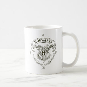 Taza De Café Harry Potter   Escudo de la bandera de Hogwarts