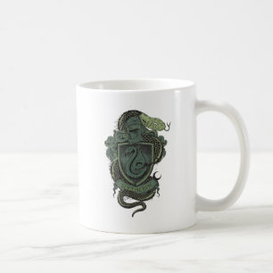 Taza De Café Harry Potter   Escudo de Slytherin