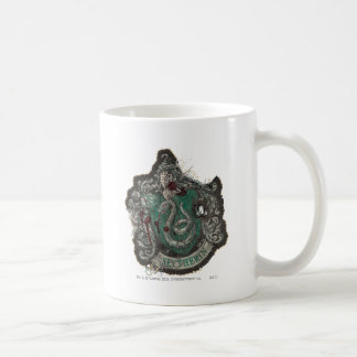 Taza De Café Harry Potter | Escudo de Slytherin - Vintage