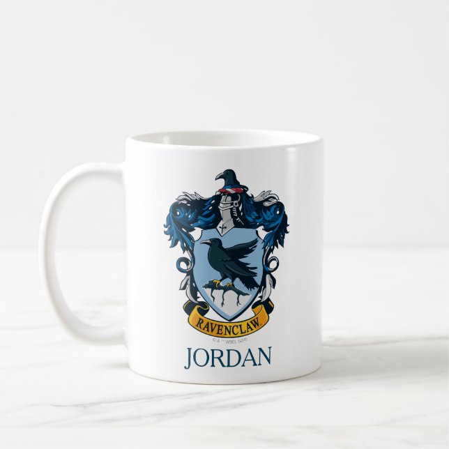 Taza De Café Harry Potter | Escudo Gótico Ravenclaw (Izquierda)