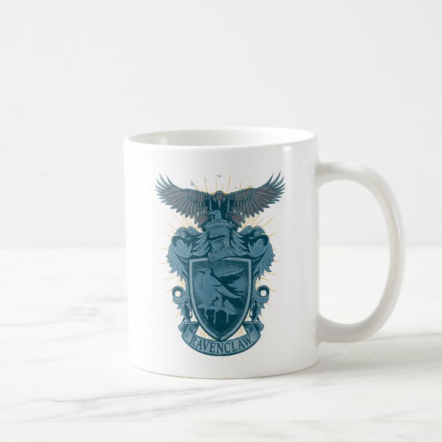 Taza De Café Harry Potter | Escudo Ravenclaw (Derecha)