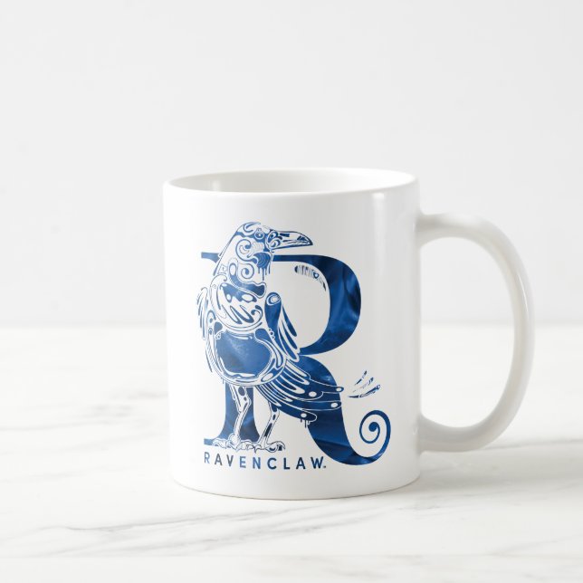 Taza De Café Harry Potter | Gráfico Aguamenti RAVENCLAW™ (Derecha)