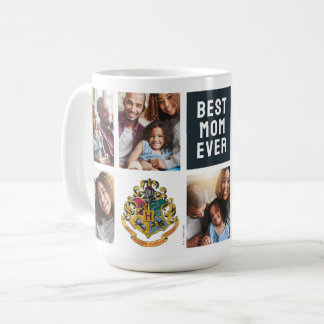 Taza De Café Harry Potter | Hogwarts Crest - Collage de fotos d