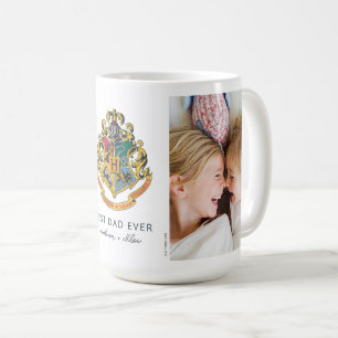 Taza De Café Harry Potter   Hogwarts Crest - El mejor padre de 